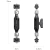 Ulanzi TB15 Magic Arm (T058GBB1) - ramię Magic Arm z dwiema głowicami kulowymi - wymiary